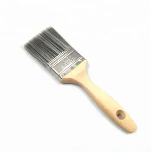 Long Nylon Hair Euro Wooden Handle Painting Hollow Synthetic Fiber Paint Brush