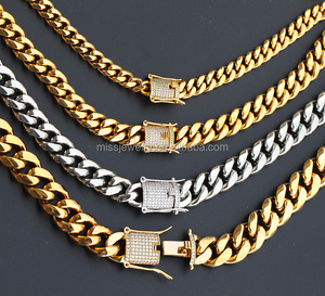 Nouvelle Arabie 14 k Jaune <span class=keywords><strong>Giold</strong></span> Chaîne En Laiton Bijoux - Product Image 3