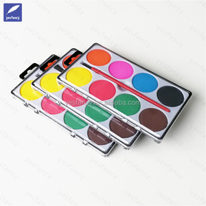 Promotionnel 8 couleurs célèbre aquarelle starter kit aquarelle gâteau - Product Image 5