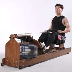 Holz Wasser Ruderer Maschine Klassische Indoor Rudern Maschine Fitness Für Hause