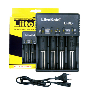 LiitoKala lii-PL4 18650/26650/18350/16340/18500 Bateria De Lítio <span class=keywords><strong>1.2V</strong></span> / 3.2V / 3.7V / 3.8V / AA / AAA <span class=keywords><strong>NiMH</strong></span> 110-220V DC Carregador - Product Image 2