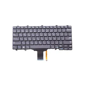 HK-HHT US laptop keyboard for DELL LATITUDE 7270 backlight US notebook keyboard
