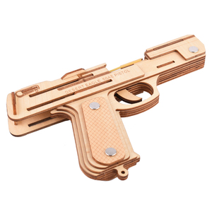 2024 nóng bán hàng thủ công chất lượng cao Giáo Dục Công cụ đồ chơi súng 3D câu đố lắp ráp - Product Image 2