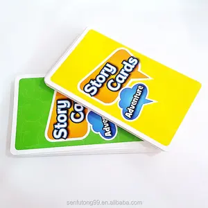 Qualidade Superior Cartão de Papel Que Joga o Jogo Flash Cards Crianças História