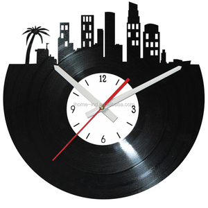 Reloj <span class=keywords><strong>de</strong></span> Pared decorativos 30 cm CD Record Labios Rojos para el regalo (T5587B) - Product Image 6