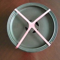 Bande élastique en caoutchouc de Silicone avec Logo personnalisé, bande en forme de X, pour emballage de livre comme cadeau, pièces