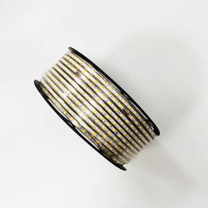 מחיר זול ip67 עמיד למים הוביל אור רצועת גמישה 220v smd5050 5050 ניאון חבל רצועת זרוע שער הוביל רצועות - Product Image 2