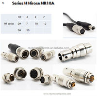 Hirose hombre conectores hembra Cámara conectores 4 6 7 10 12 20 pin