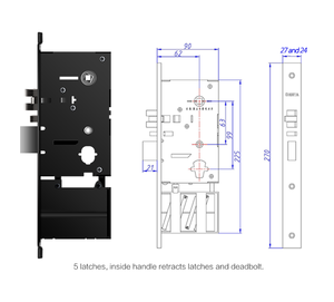 Bán Khóa Cửa Khách Sạn Thông Minh Orbita, Khóa Điện Bằng RFID, Khóa Cửa Phòng Khách Sạn, Công Tắc Thẻ Điện - Product Image 2