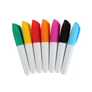 Mehrfarbiger Mini Permanent Marker Pen mit Haken guter Preis markierung oem