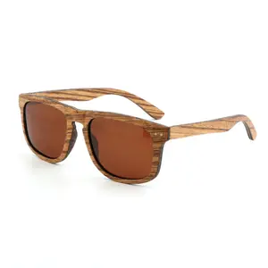 Wooden Sunglasses Fashion Sunglasses Men/Women UV400 Vintage Bamboo Sunglass Wooden Sun Glasses