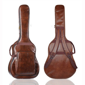 Usine En Gros 40 Pouces 41 Pouce D'épaisseur Épaule Étanche Sac de Guitare Acoustique De Haute Qualité Personnalisé OEM Sac de Guitare