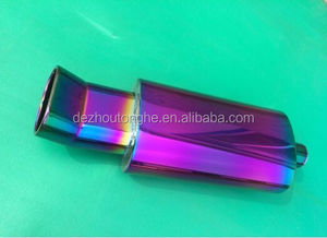 Silenciadores de escape de acero inoxidable para coche, silenciadores de coche modificados - Product Image 1