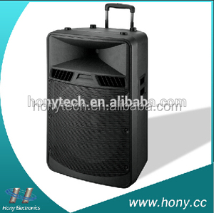 18 "carro portátil estilo altavoz activo con batería recargable - Product Image 2