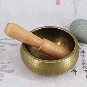 En gros Religion Fengshui Bronze Antique <span class=keywords><strong>Tibétain</strong></span> Bol Chantant Pour La Méditation Chakra Guérison Yoga et L'attention - Product Image 3