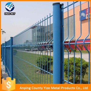 Alibaba express <span class=keywords><strong>vert</strong></span> soudé enduit métal escrime panneaux / <span class=keywords><strong>vert</strong></span> poudre flexion jardin clôtures - Product Image 4