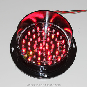 Shenzhen mejor calidad hechos a medida 125mm lámpara <span class=keywords><strong>de</strong></span> luz roja <span class=keywords><strong>de</strong></span> señalización LED mini luz <span class=keywords><strong>de</strong></span> tráfico - Product Image 3