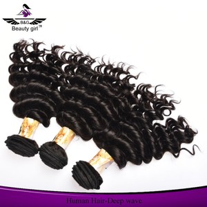 Nuevo estilo barato Mongol extensión del pelo humano de la onda profunda virgen divina remi extensiones de cabello - Product Image 2