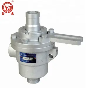 Dryer cylinder machine application steam swivel joint pneumatic rotary valve