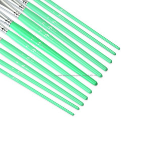 Profesional <span class=keywords><strong>6</strong></span> unids/set 11 unids/set Nylon Acuarela Pelo Sintético Pinceles Artista para Artistas de Estudio - Product Image 5