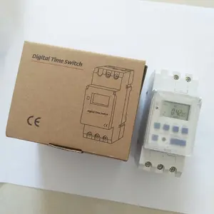 Wholesale price with Transparent Cover 220V 230V AC 24V 12V 30A Daily Weekly Programmable Digital Timer Switch