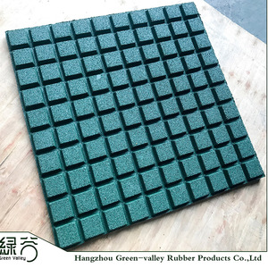 Alta calidad antideslizante de goma del piso caballo Stall Mats