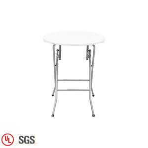 New Design Leisure Portable Waterproof Wedding 60CM Metal <strong>Counter</strong> <strong>bar</strong> Round Folding <strong>Table</strong>,74CM <strong>Height</strong> From China - Product Image 3