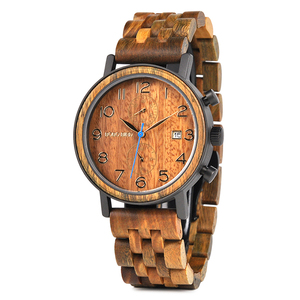 Para <span class=keywords><strong>Bobo</strong></span> Bird, superventas, reloj <span class=keywords><strong>de</strong></span> lujo <span class=keywords><strong>de</strong></span> madera y Metal para hombre, estilo informal, esfera inteligente, pantalla, movimiento <span class=keywords><strong>de</strong></span> cuarzo, encanto <span class=keywords><strong>de</strong></span> moda - Product Image 2