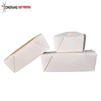 Boîte à Noodle en Carton Ivoire Biodégradable de Luxe Personnalisée pour Repas Jetables