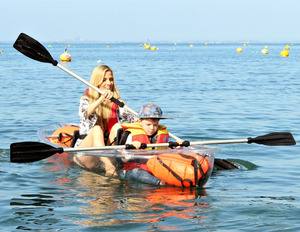 <span class=keywords><strong>Canoa</strong></span> de cristal transparente para kayak, para playa, doble Persona, nuevo diseño - Product Image 5