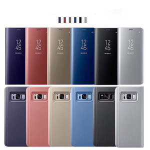 Casing terbaru untuk <span class=keywords><strong>Samsung</strong></span> Galaxy S25 Ultra sampul Electroplating cermin pandangan jelas sampul Flip casing untuk <span class=keywords><strong>Samsung</strong></span> S24 S23 Ultra A14 - Product Image 6