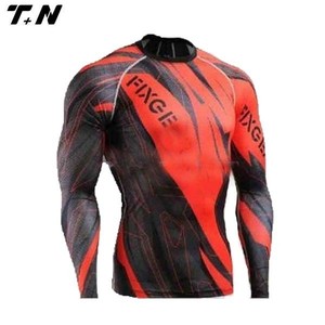 Çin özel çin özel süblimasyon mma tayt döküntü <span class=keywords><strong>guard</strong></span>/ rashguard