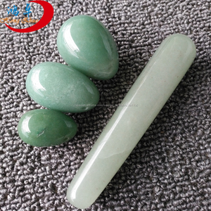 <span class=keywords><strong>Jade</strong></span> <span class=keywords><strong>nefrita</strong></span> huevos para el ejercicio de kegel perforado mujeres vaginales apretando masaje huevo - Product Image 5
