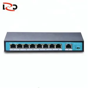 High performance 8ports network switch follow IEEE 802.3af/at