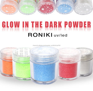 RONIKI brillan en el pigmento oscuridad en polvo para uñas arte se lumbra en <span class=keywords><strong>la</strong></span> noches - Product Image 1
