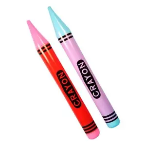 Meilleure Vente Article Publicitaire Gonflable EN PVC Crayon De Promotion Produit Jouet Pour Enfants