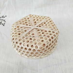 Bamboo <strong>Bread</strong> <strong>Basket</strong> Hexagon <strong>Basket</strong> Woven Bamboo Food <strong>Basket</strong> - Product Image 3
