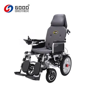 HG-W680Q 24 V 500 瓦电机折叠电动轮椅迪拜/上海电动轮椅