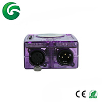 Controlador DMX Luxgreen para PC (Sistema de 32 bits) con Interfaz USB, Controlador DMX512 1024 Sunlite de 512 Canales para Iluminación LED, Carga Máxima de 288W