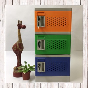 3S ABS Mini Plastic Locker with key lock - Product Image 4