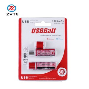 2 piezas 1450mAh AA de Alta Capacidad Ni-MH 500 Ciclo de Pilas Recargables <span class=keywords><strong>para</strong></span> los Equipos Domésticos - Product Image 3