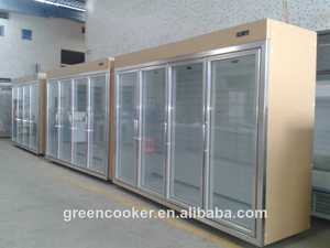 vitrina refrigerada abierto <span class=keywords><strong>de</strong></span> los casos con puerta <span class=keywords><strong>de</strong></span> vidrio <span class=keywords><strong>de</strong></span> la fábrica <span class=keywords><strong>de</strong></span> guangzhou - Product Image 1