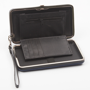 Pochette de téléphone <span class=keywords><strong>portefeuille</strong></span> en cuir pour femmes, <span class=keywords><strong>portefeuille</strong></span> avec nœud, longue Section, étui pour dames - Product Image 5