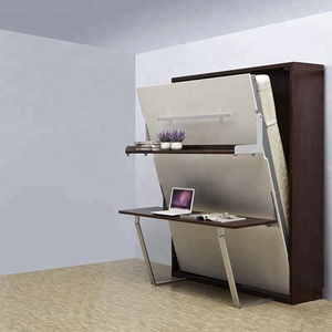 Lit mural gain de place avec <span class=keywords><strong>bureau</strong></span> en MDF, lit Murphy avec <span class=keywords><strong>bureau</strong></span>, vente en gros - Product Image 6