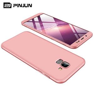 Custodia Rigida 3 in 1 per Cellulare <span class=keywords><strong>Samsung</strong></span> <span class=keywords><strong>Galaxy</strong></span> <span class=keywords><strong>J6</strong></span>+ / <span class=keywords><strong>J6</strong></span> Plus, Protezione Completa a 360 Gradi - Product Image 3