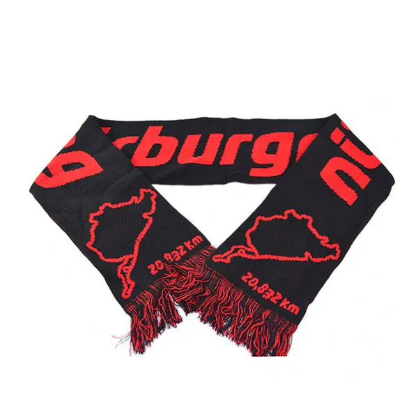 Fashion knitted scarf country flag fashion football scarf cheerleading scarf