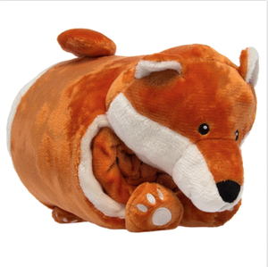 Fox Soft Baby Chăn Plush Gối Thú Nhồi Bông Đồ Chơi Ngủ - Product Image 2