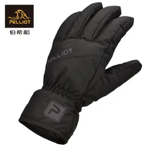Оптовая продажа, уличные зимние теплые нескользящие спортивные перчатки для верховой езды, лыжные перчатки