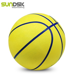 Pallone <span class=keywords><strong>da</strong></span> <span class=keywords><strong>Basket</strong></span> Junior in Gomma di Alta Qualità Misura 5 - Product Image 6