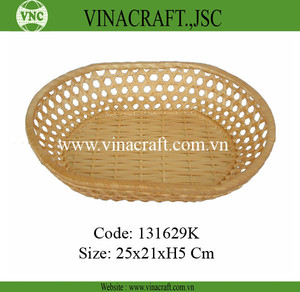 ตะกร้าเก็บของอเนกประสงค์จากไม้ไผ่รักษ์โลก สำหรับห้องครัวและซักรีด - Product Image 6